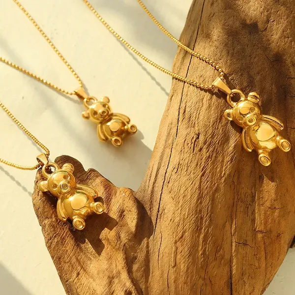 Gold_Bear_Necklace_For_Women